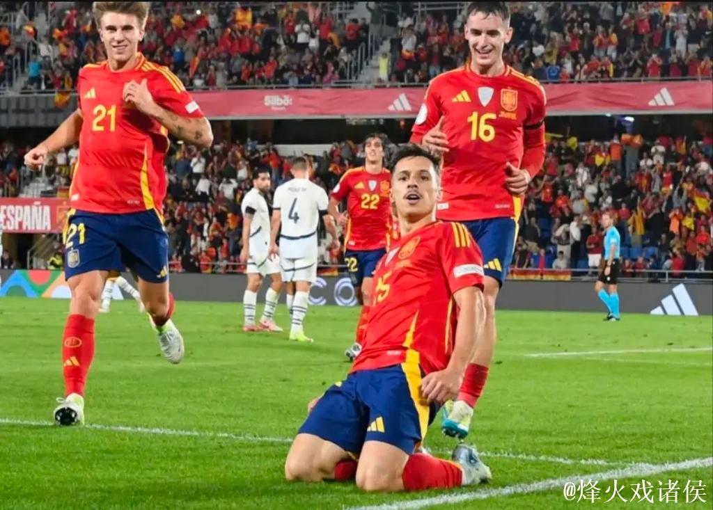 欧国联：萨拉戈萨绝杀救主，西班牙3-2险胜瑞士保持全年不败